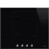 Smeg Classic SI364BM hobs Negro Integrado 60 cm Con placa de inducción 4 zona(s)