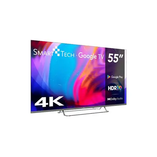 Smart-Tech 55UG02V Televisor 139,7 cm (55'') 4K Ultra HD Smart TV Wifi Gris 260 cd