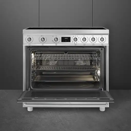 Smeg Symphony C9IMX2 cocina Cocina independiente Eléctrico Con placa de inducción