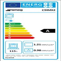 Smeg Symphony C9IMX2 cocina Cocina independiente Eléctrico Con placa de inducción