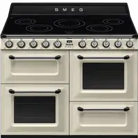 Smeg TR4110IP2 cocina Cocina independiente Eléctrico Con placa de inducción Crema