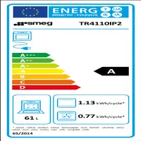 Smeg TR4110IP2 cocina Cocina independiente Eléctrico Con placa de inducción Crema