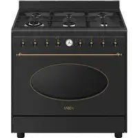 Smeg Coloniale CO96GMA9 cocina Cocina familiar tipo industrial Eléctrico Encimera