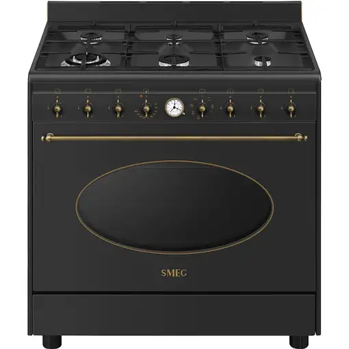 Smeg Coloniale CO96GMA9 cocina Cocina familiar tipo industrial Eléctrico Encimera