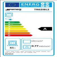 Smeg Victoria TR62IBL2 cocina Cocina independiente Eléctrico Con placa de inducció