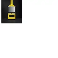 Smeg CPF9IPYW cocina Cocina independiente Eléctrico Con placa de inducción Amarill