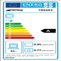 Smeg TR93IP2 cocina Cocina familiar tipo industrial Eléctrico Sin placa de inducci