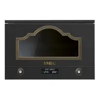 Smeg MP722AO microondas Antracita Microondas combinado Integrado 23 L 850 W