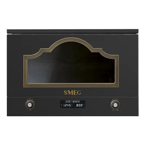 Smeg MP722AO microondas Antracita Microondas combinado Integrado 23 L 850 W