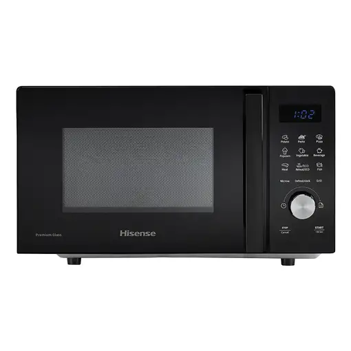 Hisense H20MOBSD1HG microondas Negro Microondas con grill Encimera 20 L 700 W