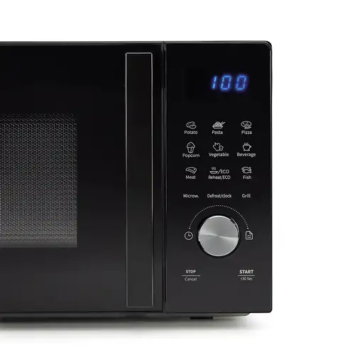 Hisense H20MOBSD1HG microondas Negro Microondas con grill Encimera 20 L 700 W