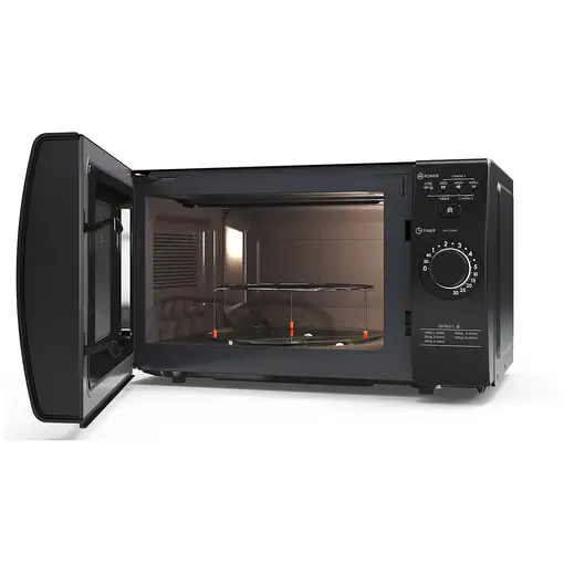 Sharp YC-GG02E-B microondas Negro Microondas con grill Encimera 20 L 700 W