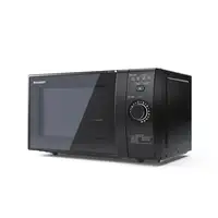 Sharp YC-GG02E-B microondas Negro Microondas con grill Encimera 20 L 700 W