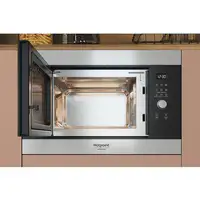 Hotpoint MF20G IX HA Acero inoxidable Microondas con grill Integrado 20 L 800 W