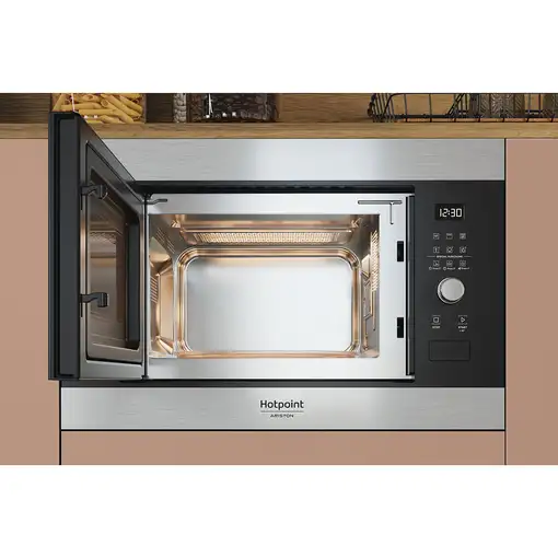 Hotpoint MF20G IX HA Acero inoxidable Microondas con grill Integrado 20 L 800 W
