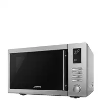 Smeg MOE34CXI2 microondas Negro, Acero inoxidable Microondas combinado Encimera 35