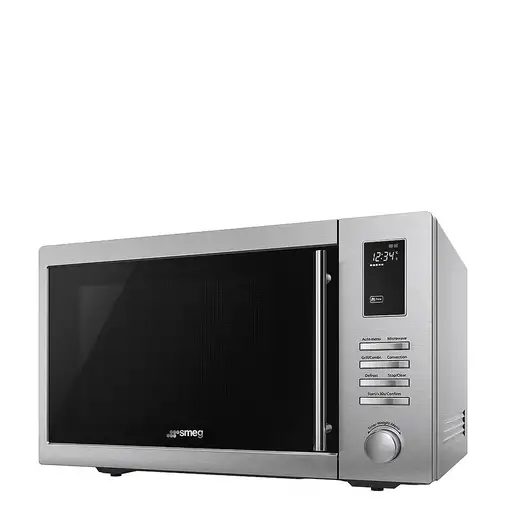 Smeg MOE34CXI2 microondas Negro, Acero inoxidable Microondas combinado Encimera 35