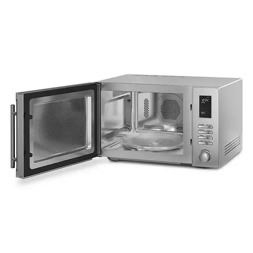 Smeg MOE34CXI2 microondas Negro, Acero inoxidable Microondas combinado Encimera 35