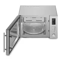 Smeg MOE34CXI2 microondas Negro, Acero inoxidable Microondas combinado Encimera 35