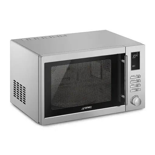 Smeg MOE34CXI2 microondas Negro, Acero inoxidable Microondas combinado Encimera 35