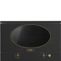 Smeg MP822NAO microondas Antracita Solo microondas Integrado 23 L 850 W