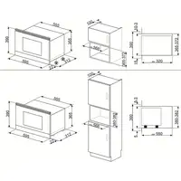 Smeg MP822NAO microondas Antracita Solo microondas Integrado 23 L 850 W