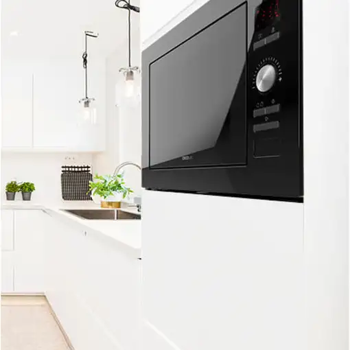 Cecotec 01393 microondas Negro Microondas combinado Integrado 25 L 900 W