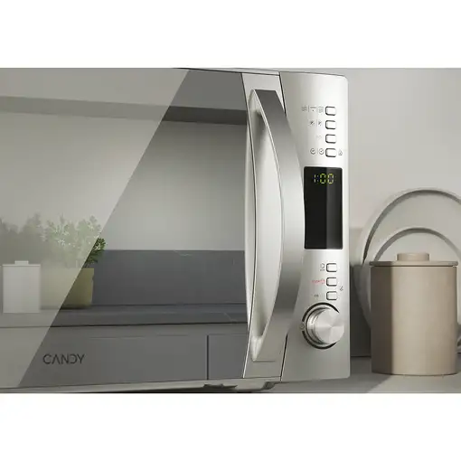 Candy COOKinApp CMXG25GDSS Acero inoxidable Microondas con grill Sobre superficie