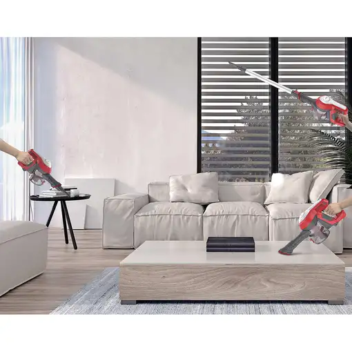 Hoover HF122RH 011 Aspiradora escoba Batería Secar Tela Sin bolsa 0,9 L 170 W Rojo