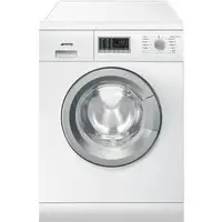 Smeg LSF147E lavadora-secadora Independiente Carga frontal Blanco E