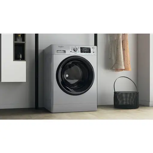 Whirlpool FFWDD 1174269 SBV lavadora-secadora Independiente Carga frontal Plata D