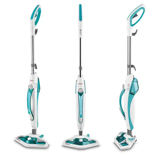 Polti Vaporetto SV450_Double Fregona a vapor 0,3 L 1500 W Turquesa, Blanco