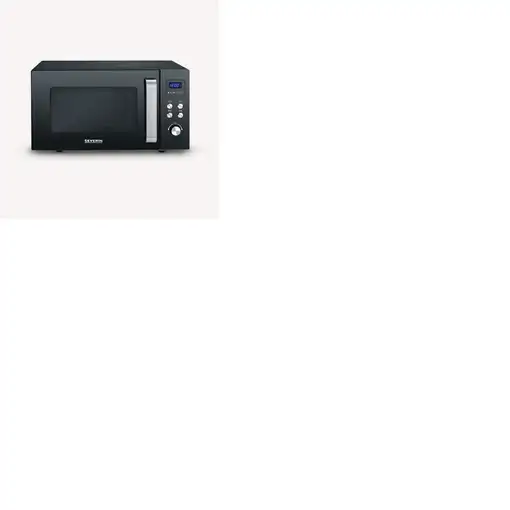 Severin MW 7763 microondas Negro, Plata Microondas con grill Encimera 25 L 900 W