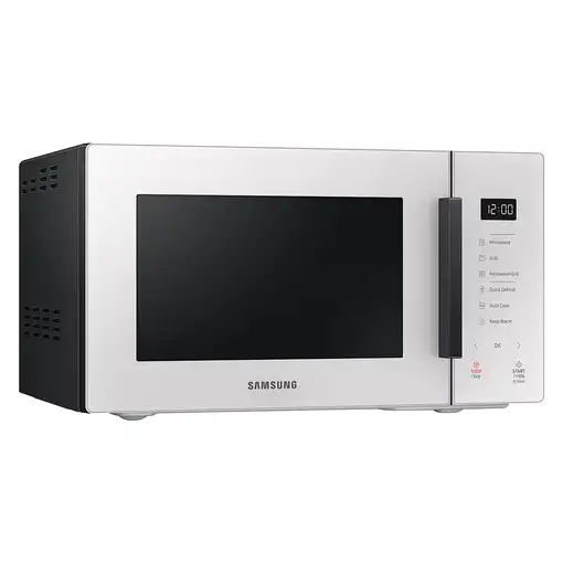 Samsung MG23T5018GE/ET microondas Negro, Blanco Microondas combinado Encimera 23 L