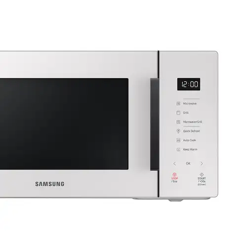 Samsung MG23T5018GE/ET microondas Negro, Blanco Microondas combinado Encimera 23 L