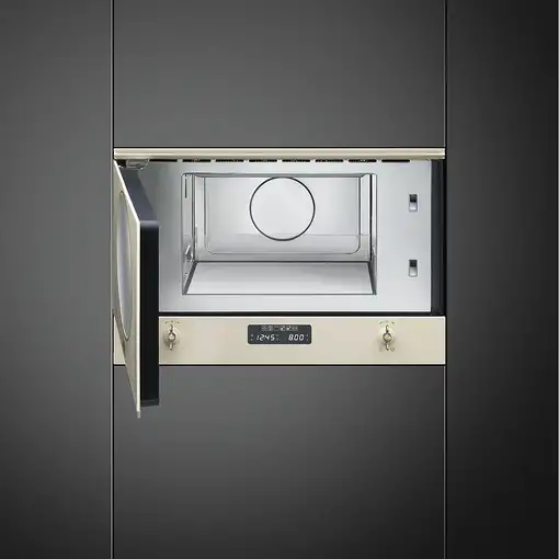 Smeg MP822PO microondas Crema de color Microondas con grill Integrado 23 L 850 W