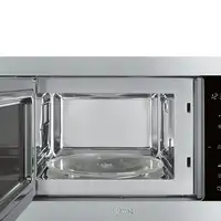 Smeg FMI325X microondas Negro, Acero inoxidable Microondas con grill Integrado 25