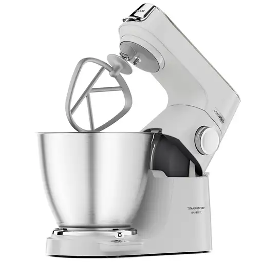 Kenwood Titanium Chef Baker XL robot de cocina 1200 W 7 L Blanco Balanza integrada