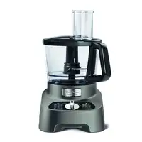 Moulinex FP825E robot de cocina 1000 W 3 L Negro, Gris