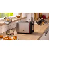 Bosch TAT6M420 tostadora 2 rebanada(s) 970 W Acero inoxidable