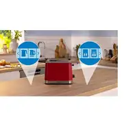 Bosch TAT4M224 tostadora 2 rebanada(s) 950 W Rojo