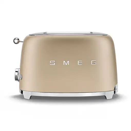Smeg TSF01CHMEU tostadora 6 2 rebanada(s) 950 W Oro