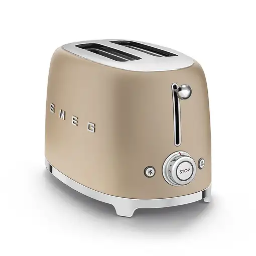 Smeg TSF01CHMEU tostadora 6 2 rebanada(s) 950 W Oro