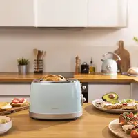 Cecotec Vintage 800 6 2 rebanada(s) 850 W Azul