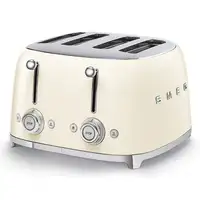 Smeg TSF03CREU tostadora 6 4 rebanada(s) 2000 W Crema de color