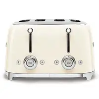 Smeg TSF03CREU tostadora 6 4 rebanada(s) 2000 W Crema de color
