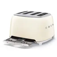 Smeg TSF03CREU tostadora 6 4 rebanada(s) 2000 W Crema de color