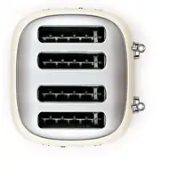 Smeg TSF03CREU tostadora 6 4 rebanada(s) 2000 W Crema de color
