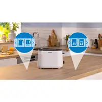 Bosch TAT2M121 tostadora 6 2 rebanada(s) 950 W Blanco