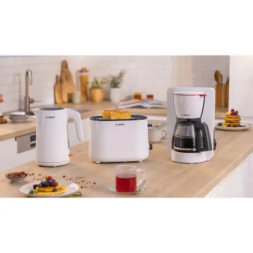 Bosch TAT2M121 tostadora 6 2 rebanada(s) 950 W Blanco